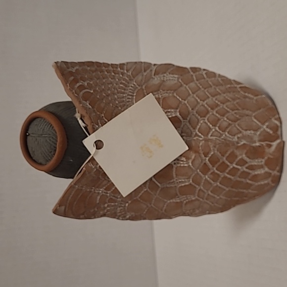 Handmade Signed Red Clay New Mexico Indian Angel by Debra Smith Wills - Picture 5 of 16